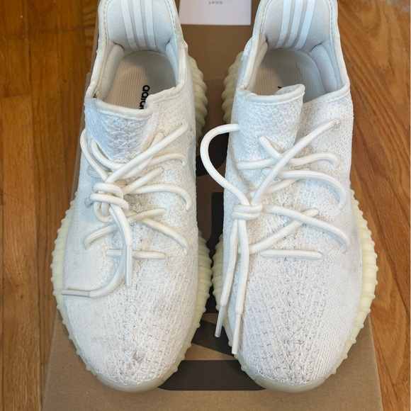 ADIDAS YEEZY BOOST 350 V2 - White - Size 7 (with box) - Picture 4 of 5